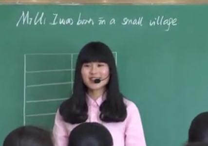 外研版初一下m7U1 I was born in a small village泰順七年級英語課